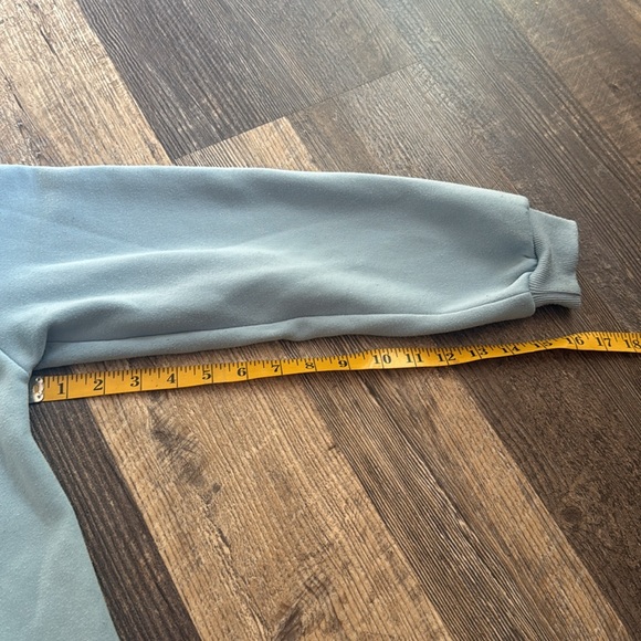 Van Gogh Art Hoodie Light Blue - Picture 12 of 14